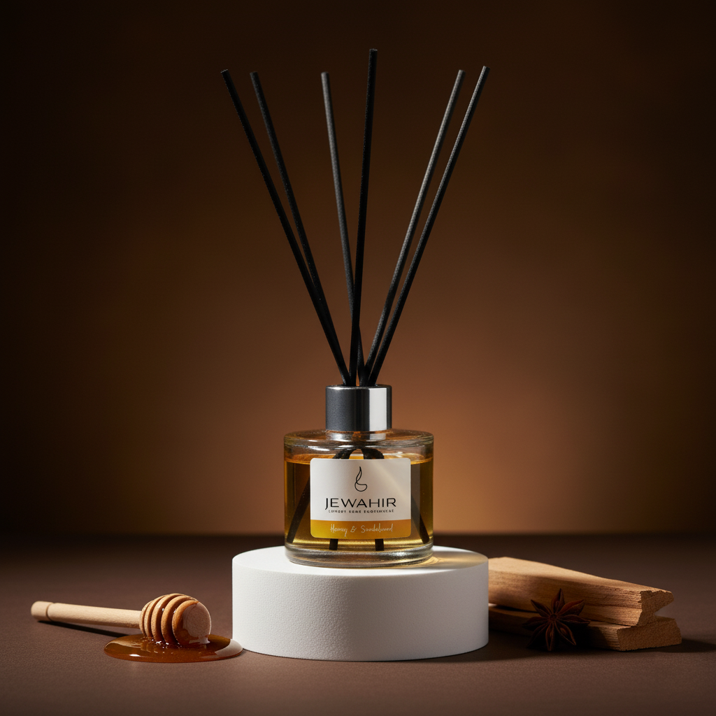 Honey & Sandalwood Reed Diffuser