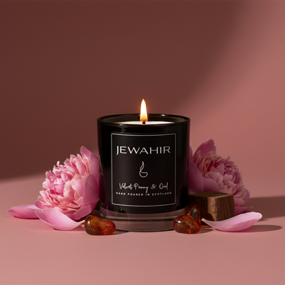 Velvet Peony & Oud Candle