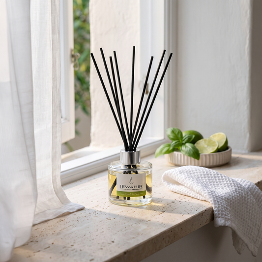 Lime, Basil & Mandarin Reed Diffuser